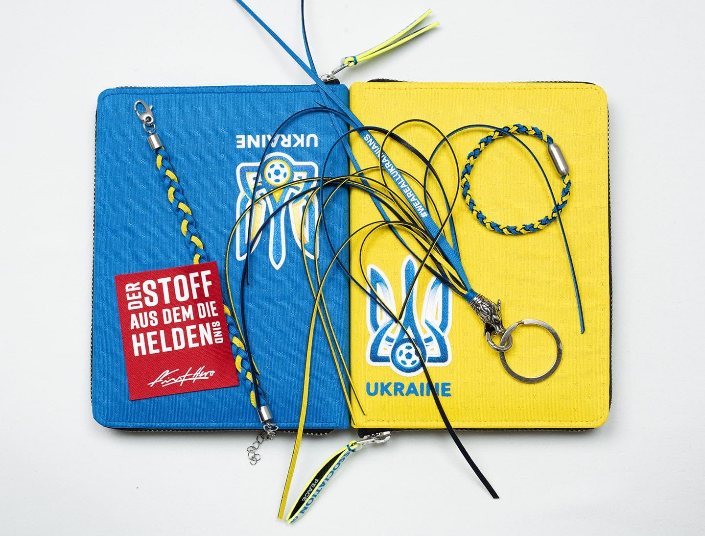 ukraine-notizbuch-blau-gelb-trikot-armband-wladimir-klitschko