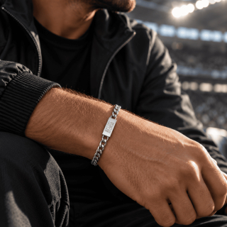 Finest Hero Edelstahl-Armband „Steel Classic“...