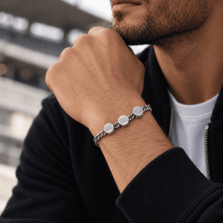 Finest Hero Edelstahl-Armband „Steel Trio“ -...