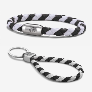 FINEST HERO Armband und Schlüsselanhänger - St....