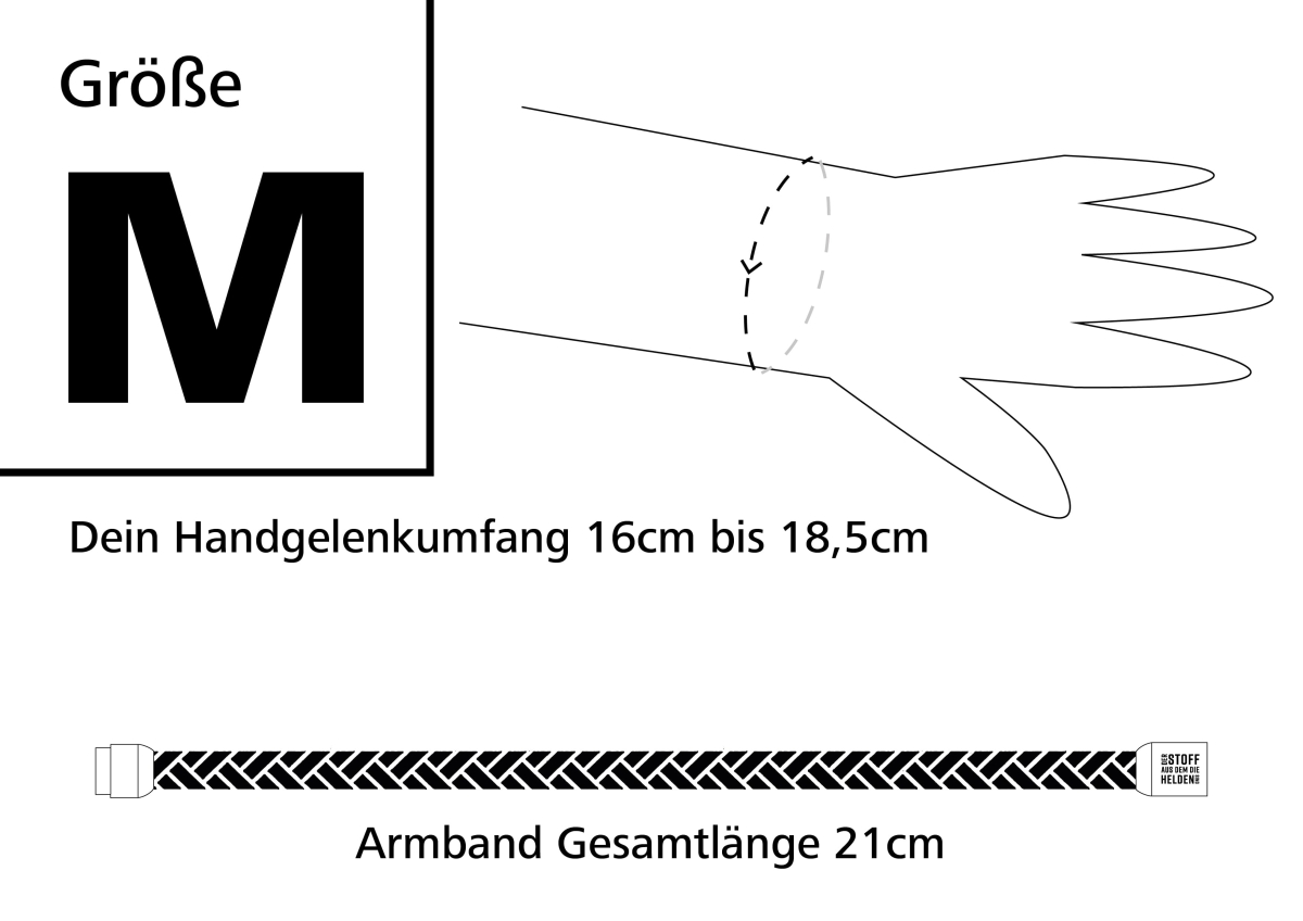 M = Umfang bis 18,5cm