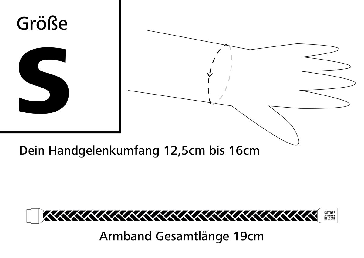 S = Umfang bis 16cm