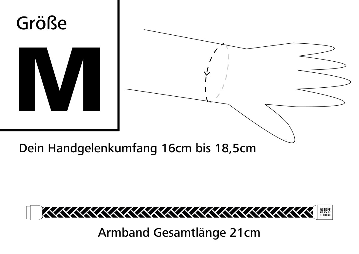 M = Umfang bis 18,5cm